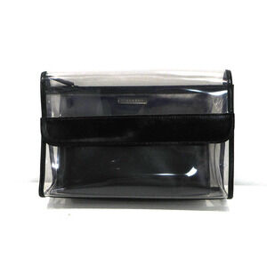 Gucci Clear Clutch Bag Black